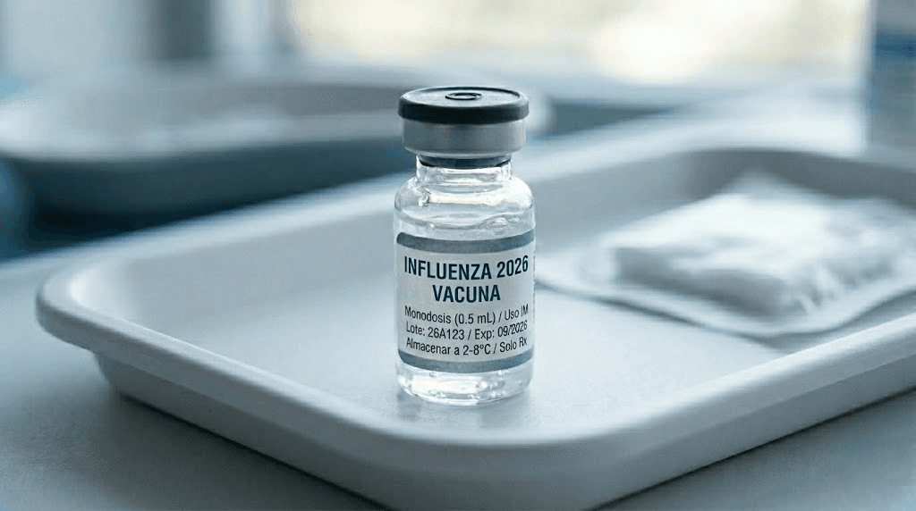 Influenza tipo A, H3N2 y vacuna trivalente vs. tetravalente: lo que debes saber en 2026
